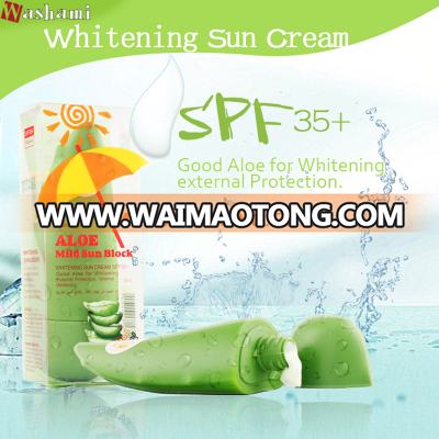 Washami Aloe Sun Block external Protection lotion Whitening Sunscreen Cream