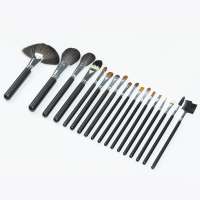 GS 18PCS Makeup Brushes Natural Wood Professional Premium Synthetic Makeup Brush Kit